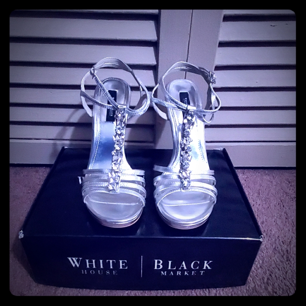 Strappy 3" high heels